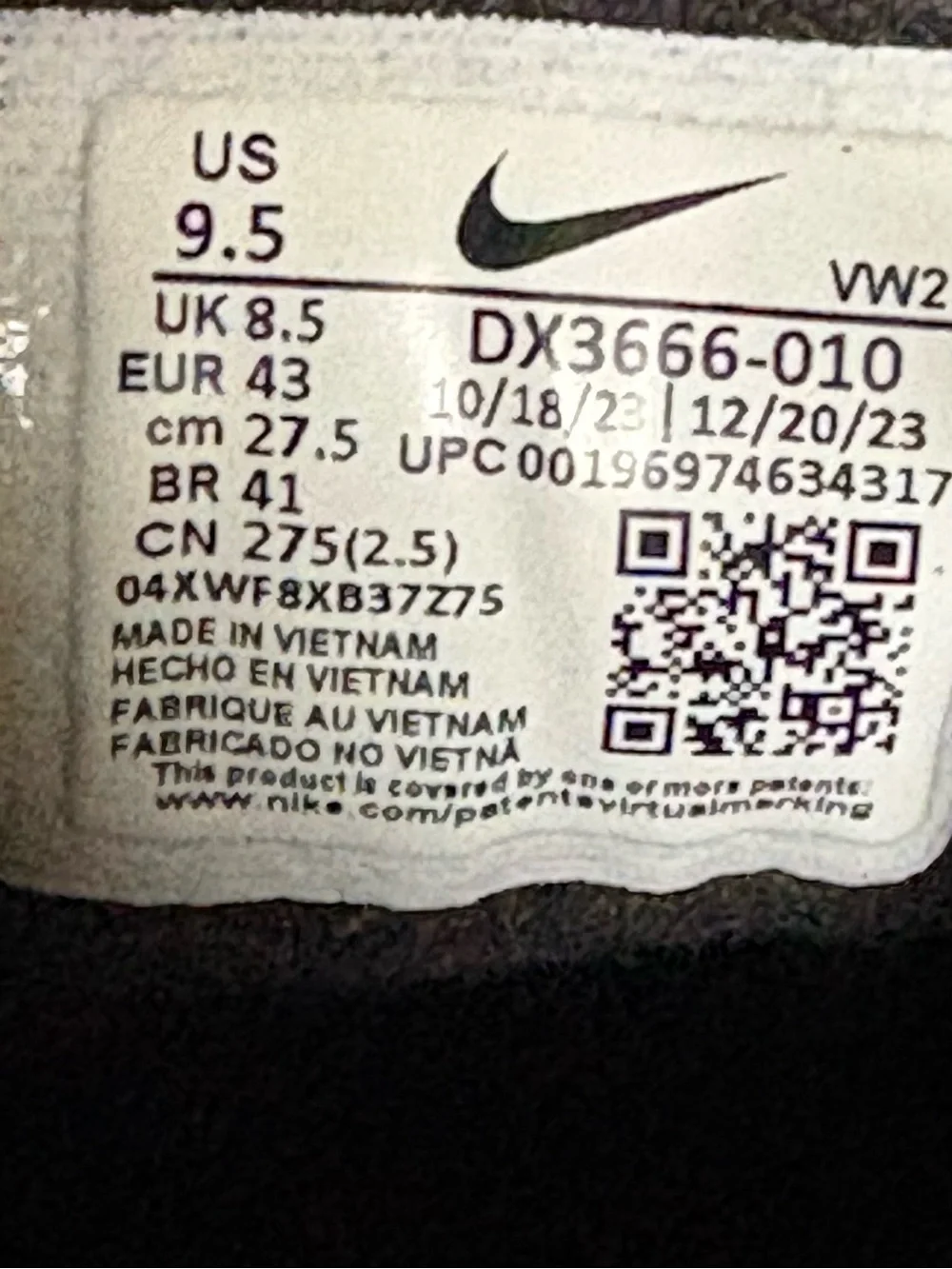 Men's Nike Air Max Solo  Trainers All Black Size:9.5 Sneakers Shoes